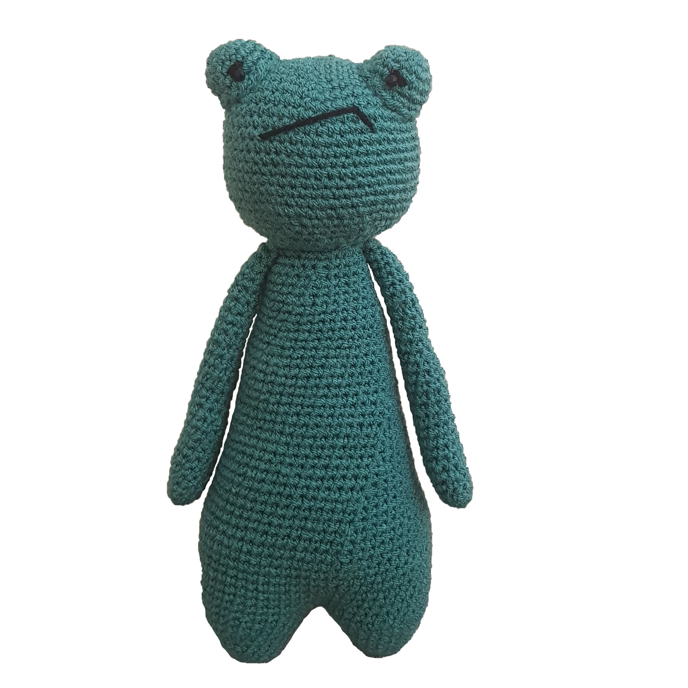 عروسک بافتنی مدل frog011