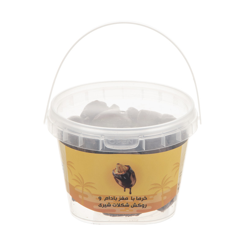 خرما با مغز بادام و روکش شکلات شیگوار - 300 گرم