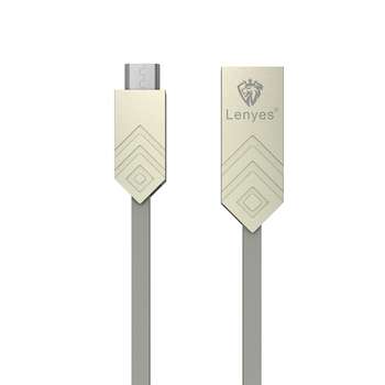 کابل تبدیل USB به microUSB لنیز مدل LC801V به طول 1 متر