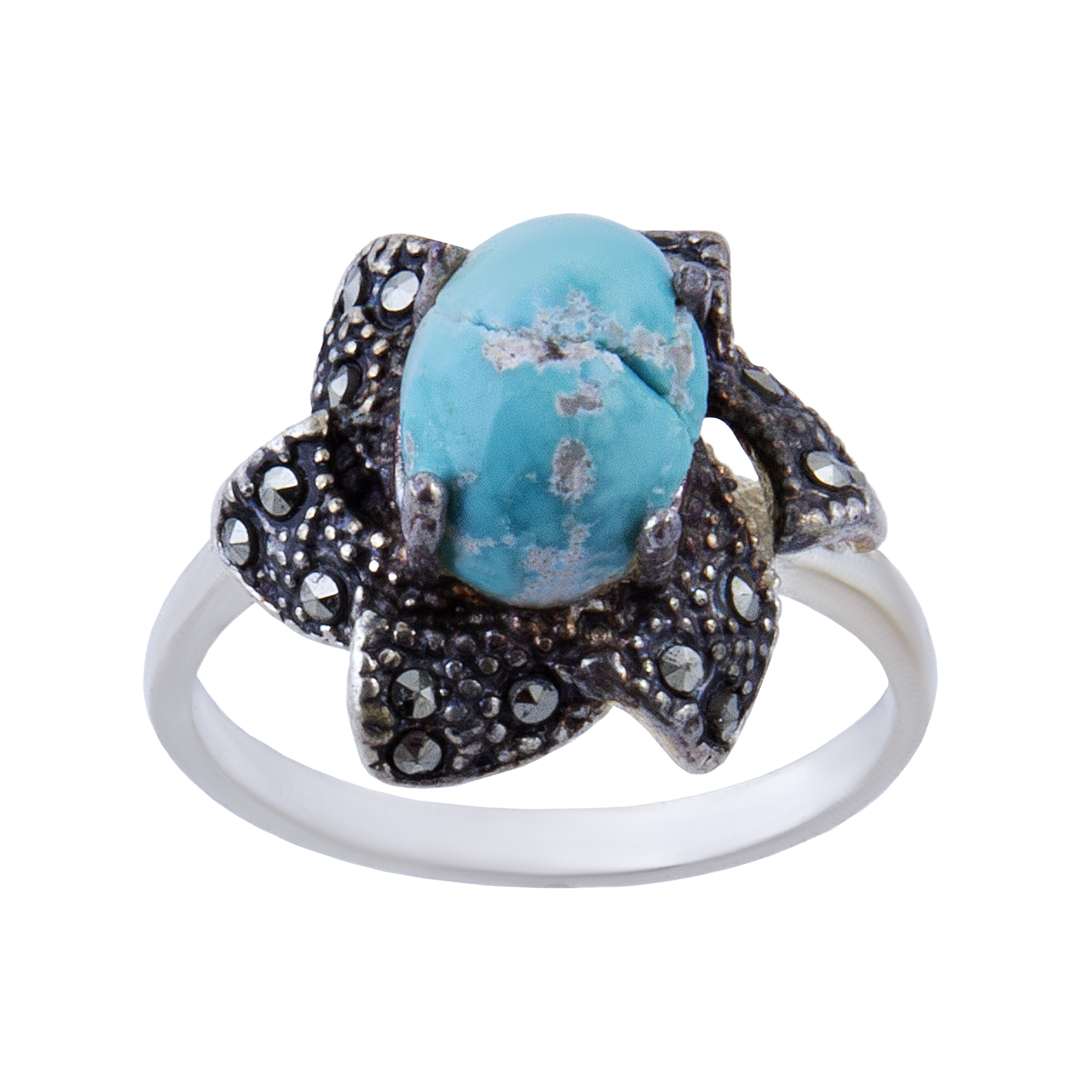  انگشتر نقره زنانه بازرگانی میلادی کد AW_176