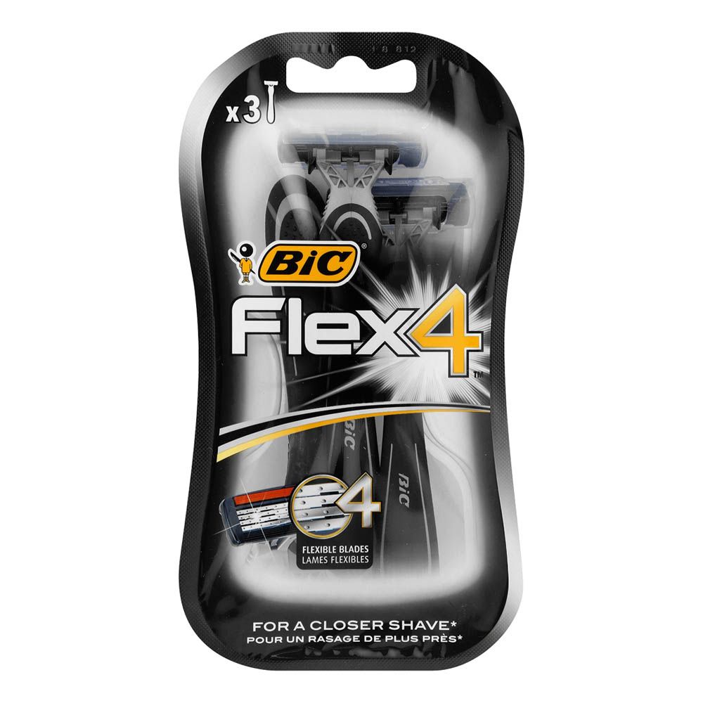 خود تراش بیک مدل Flex 4 بسته 3 عددی -  - 2