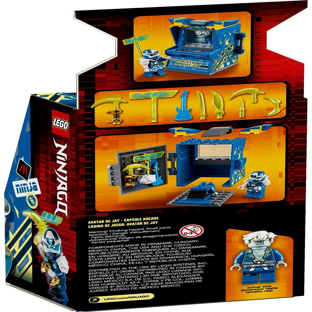 Ninjago Jay Avatar Arcade Pod 71715