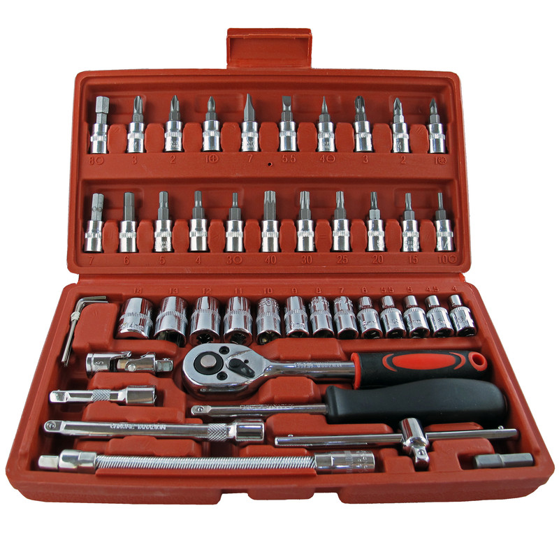 مجموعه 46 عددي آچار بکس مدل SH 1665