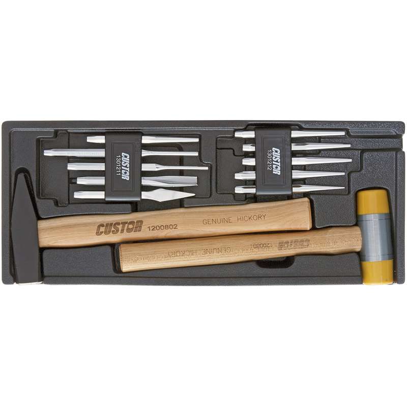 مجموعه 12 عددی قلم و چکش کاستور مدل HP-13012S