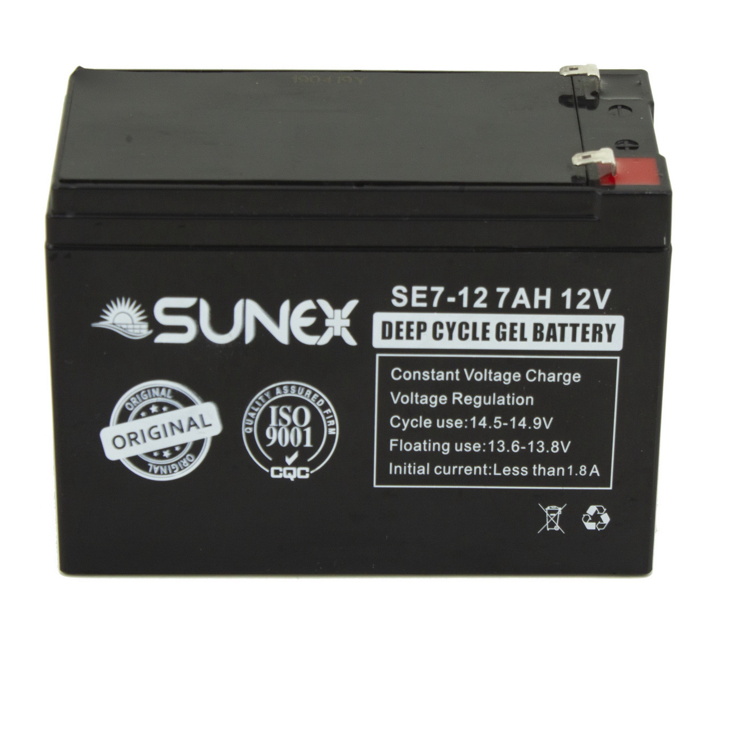 باتری یو پی اس 12 ولت 7 آمپر ساعت سانکس مدل SE7-12