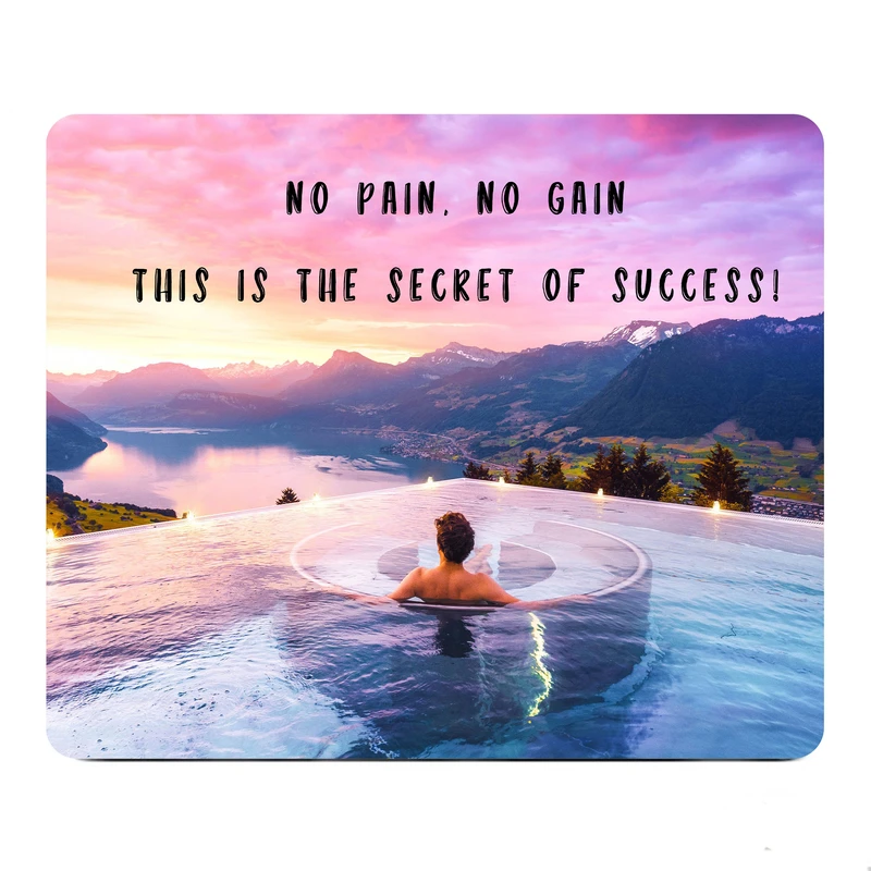 ماوس پد مدل G11 طرح بازی Success Quote 