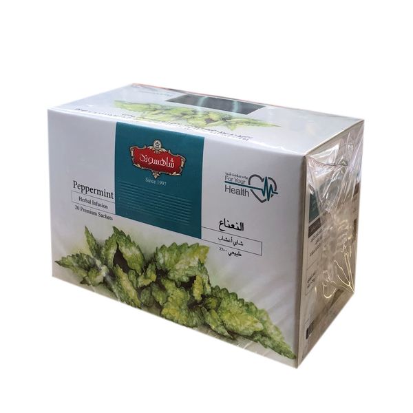 دمنوش گیاهی نعناع شاهسوند بسته 20 عددی دمنوش گیاهی نعناع شاهسوند بسته 20 عددی