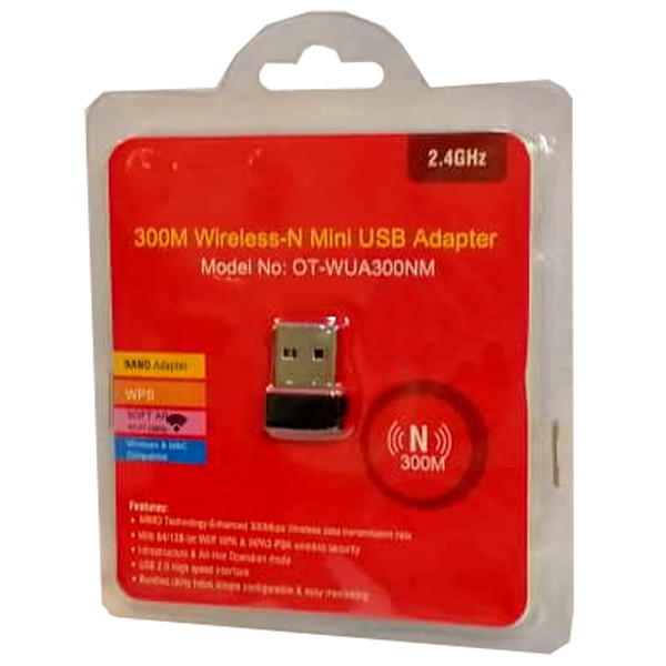 کارت شبکه USB مدل OT-WUA300NM