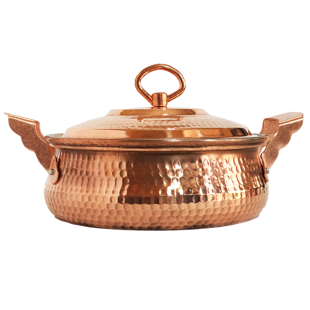 ماهیتابه مسی مدل MSH17