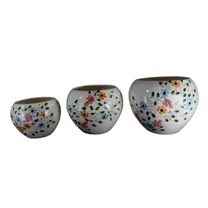 گلدان مدل کروی 57499 مجموعه 3 عددی