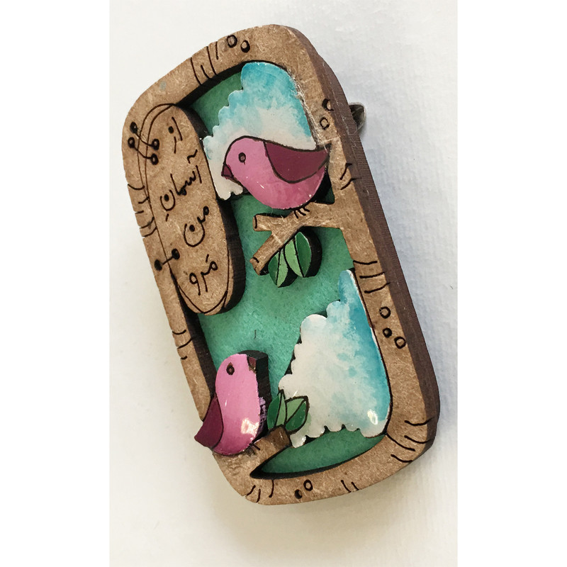 گل سینه زنانه طرح آسمان من کد 03 گل سینه زنانه طرح آسمان من کد 03