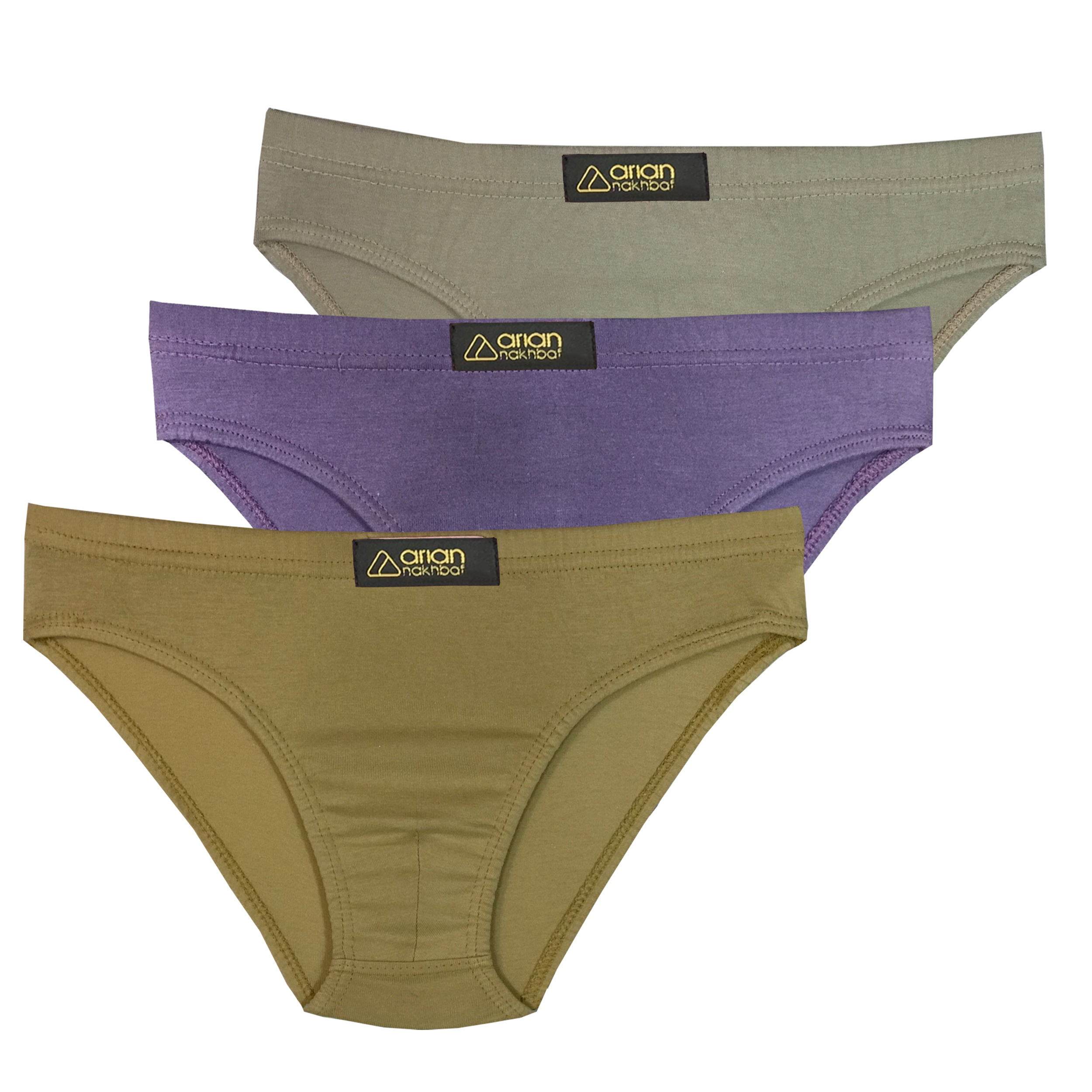 شورت پسرانه آریان نخ باف کد 4312-1 بسته 3 عددی