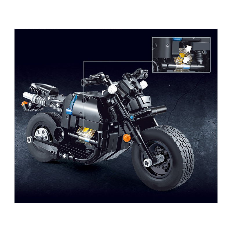 ساختنی دکول مدل موتور سیکلت کد 33001