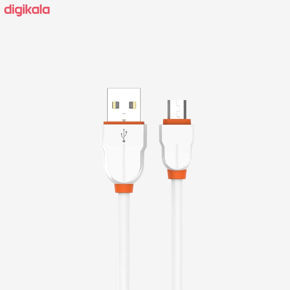 مشخصات قیمت و خرید کابل تبدیل Usb به Microusb الدینیو مدل Ls02 طول 2 متر دیجی کالا