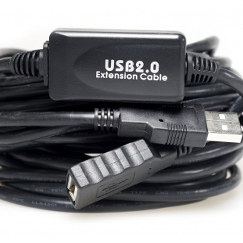 کابل افزایش طول usb 2.0 مدل VE726 طول 20 متر
