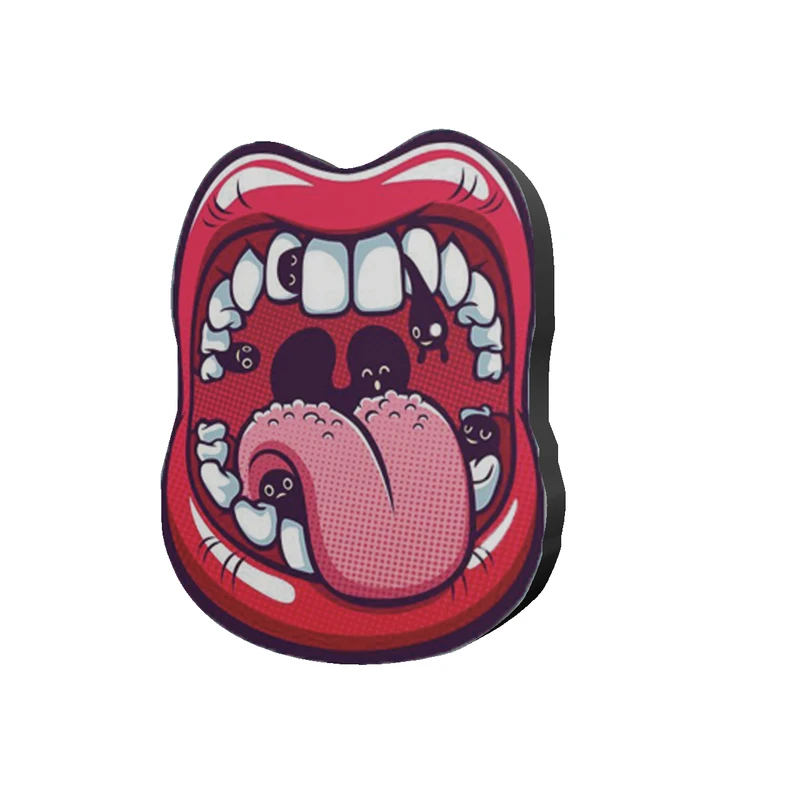 استیکر تزئینی موبایل طرح دهان کد 336