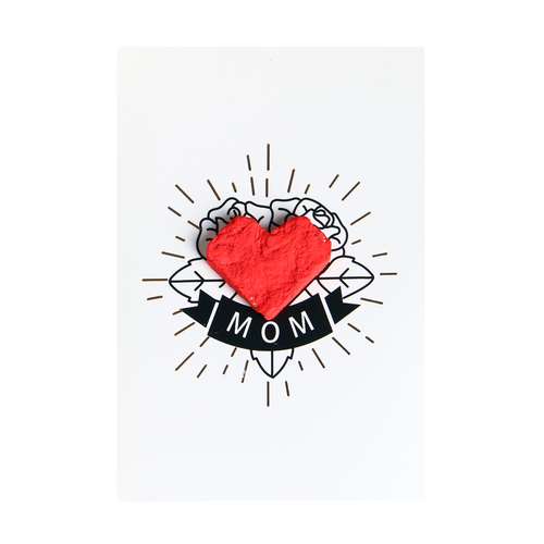 کارت پستال مدل کاشتنی MOM