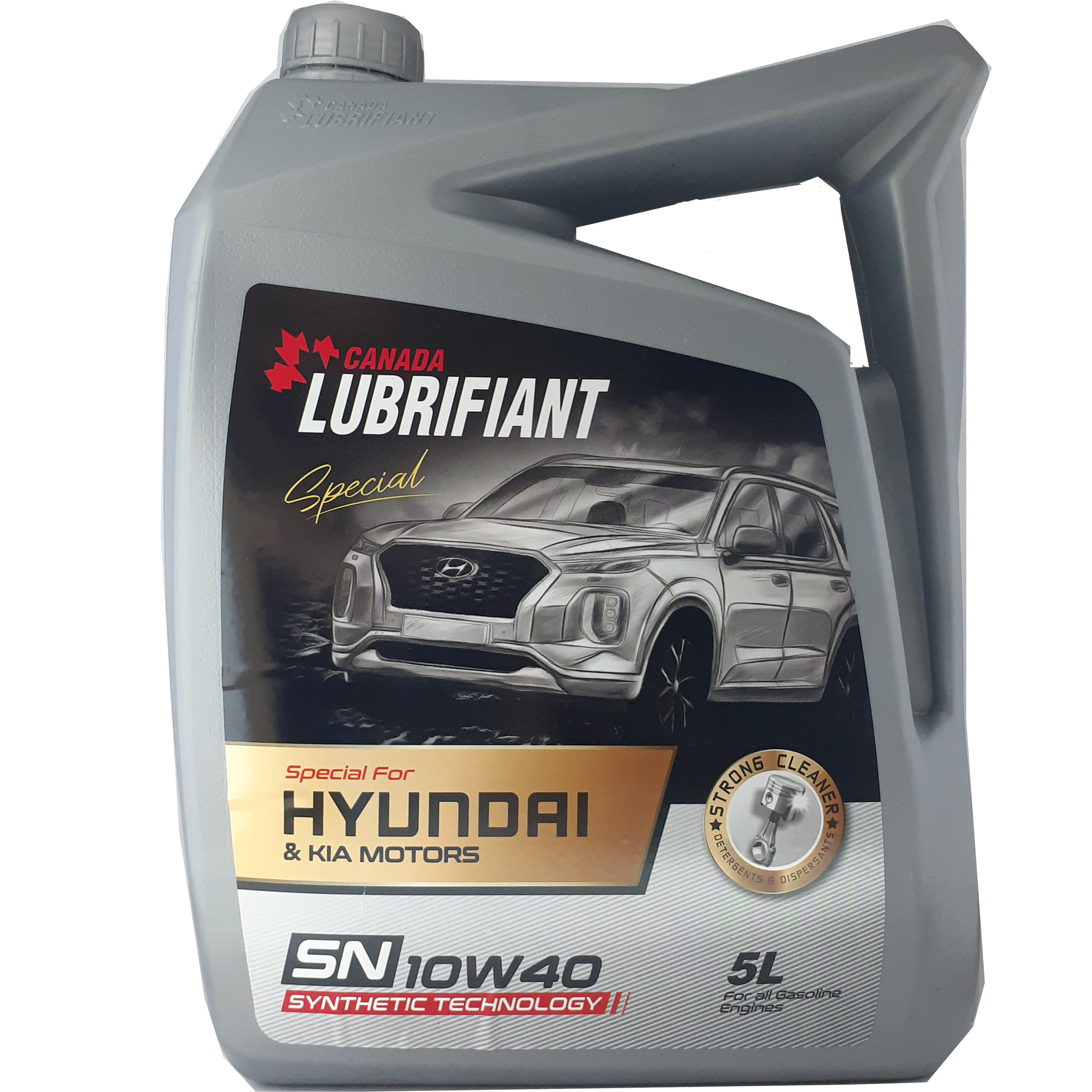 روغن موتور خودرو کانادا لوبریفنت مدل  SN 10W-40 HYUNDAI  حجم 5 لیتر