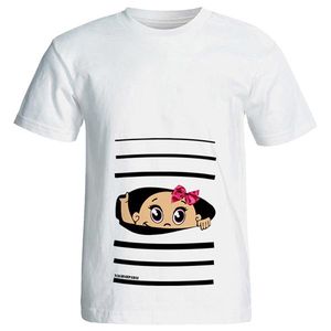 نقد و بررسی تی شرت بارداری طرح Girl کد 3993 NP توسط خریداران