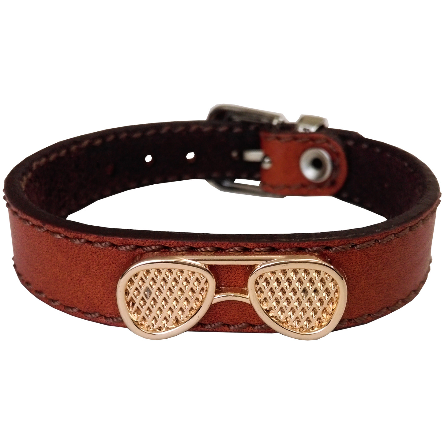 دستبند چرم وارک مدل پرهام کد rb37