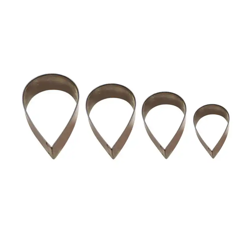 کاتر شیرینی پزی مدل اشک مجموعه 4 عددی