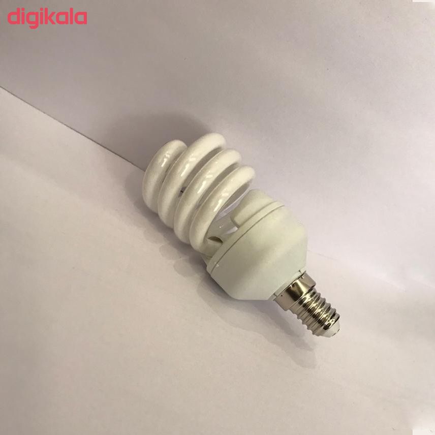 لامپ کم مصرف 15 وات لامپ نور مدل NES پایه E14