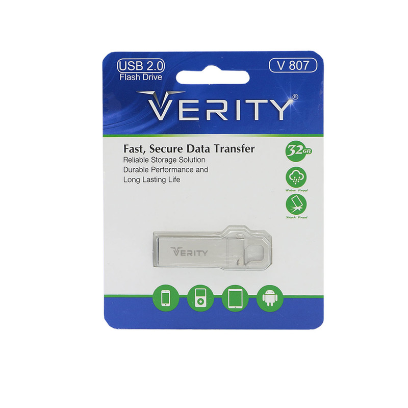 فلش مموری وریتی مدل V807 ظرفیت 32 گیگابایت