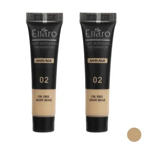  کرم پودر الارو شماره 02 حجم 20 میلی لیتر مجموعه 2 عددی