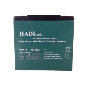 باتری موتور سیکلت هادیتک مدل FD12V20