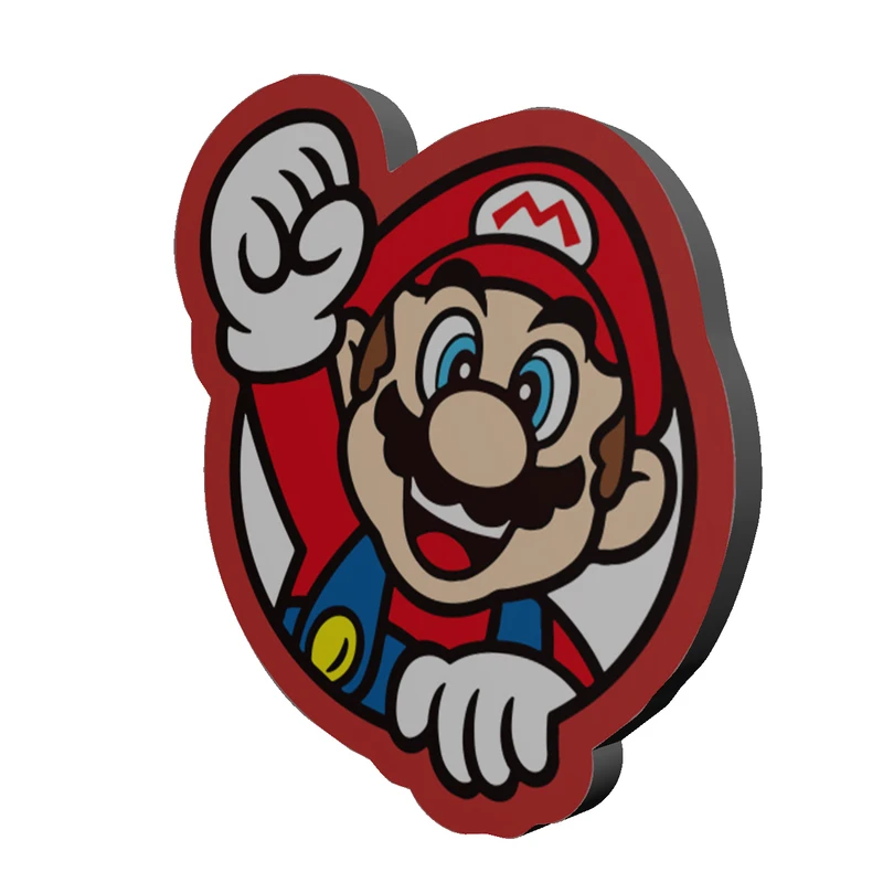 استیکر تزئینی موبایل طرح ماریو کد 597