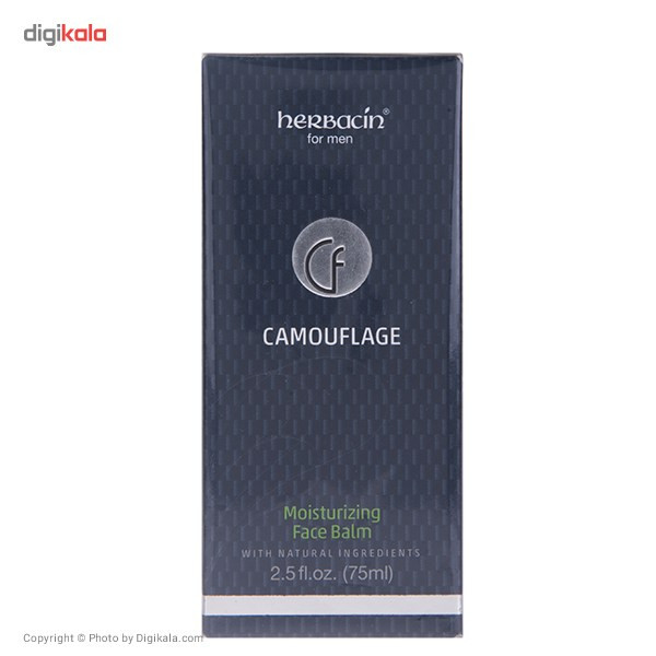 بالم مرطوب کننده صورت آقایان هرباسین مدل Camouflage حجم 75 میلی لیتر بالم مرطوب کننده صورت آقایان هرباسین مدل Camouflage حجم 75 میلی لیتر