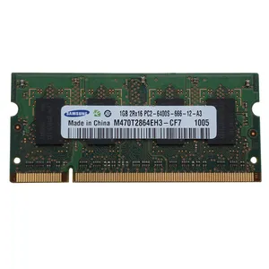 رم لپ تاپ DDR2 تک کاناله 800 مگاهرتز CL6 سامسونگ مدل CF7 ظرفیت 1 گیگابایت 