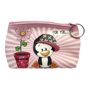 کیف پول دخترانه طرح Cute Penguin
