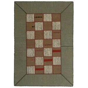  کلاژ گلیم دستبافت یک و نیم متری مدل 320 کد 67