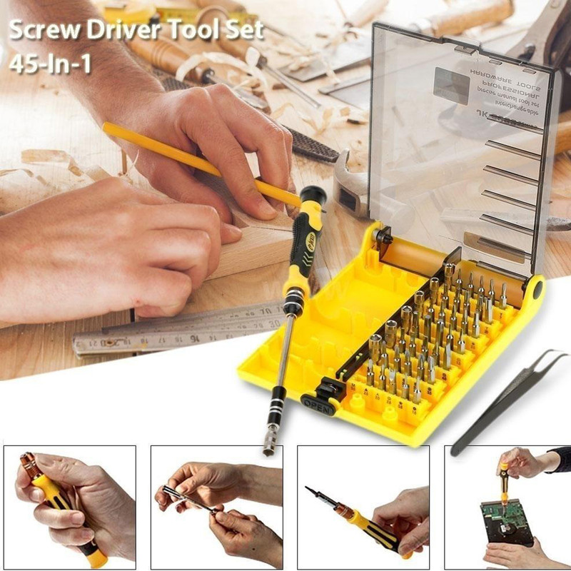 مجموعه 45 عددی ابزار مدل 6089A