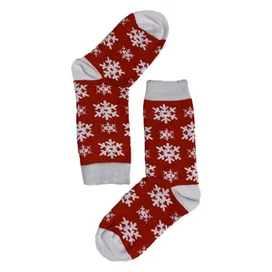 جوراب طرح برف کد 016