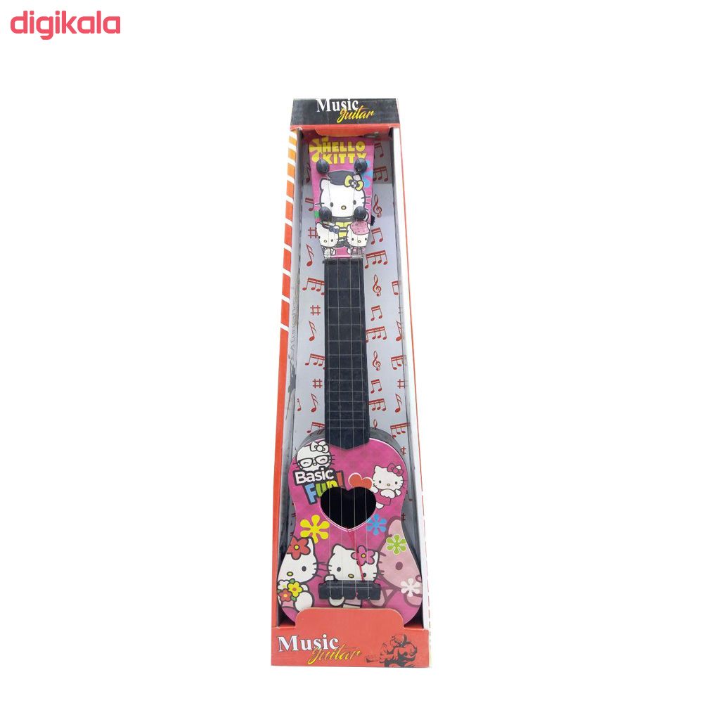 گیتار اسباب بازی مدل S43 طرح Hello Kitty