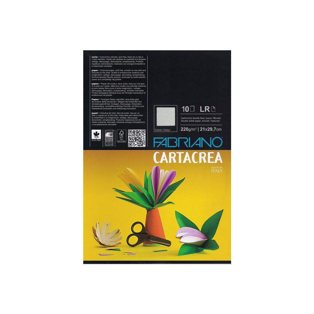 مقوا فابریانو مدل الر سایز 21x29.7 سانتی متر  بسته 10 عددی