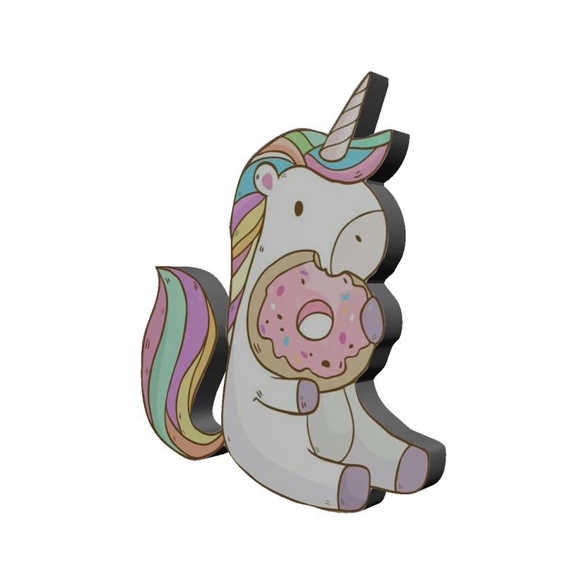 استیکر تزئینی موبایل طرح یونی کورن کد 405