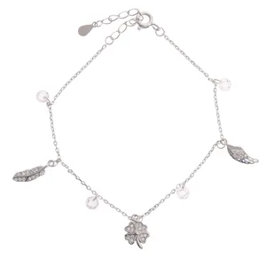 دستبند نقره زنانه کد 2369