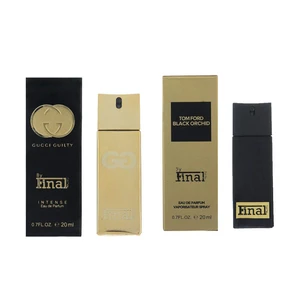 عطر جیبی مردانه فینال مدل TOMFORD BLACK ORCHID حجم 20 میلی لیتر به همراه عطر جیبی زنانه مدل GUCCI GUILTY INTENSE