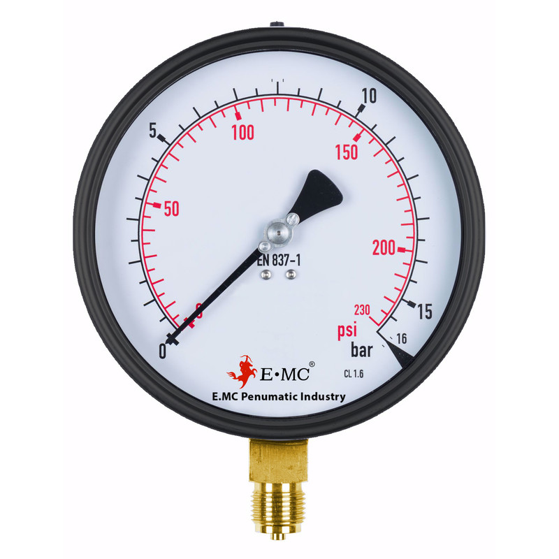 فشارسنج صنعتی ای ام سی مدل 16B/230P