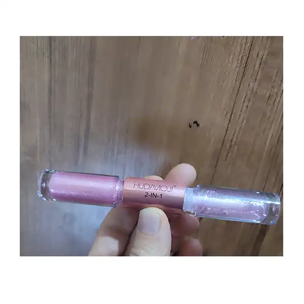 رژ لب مایع هدی موجی مدل شاین دار  شماره 01