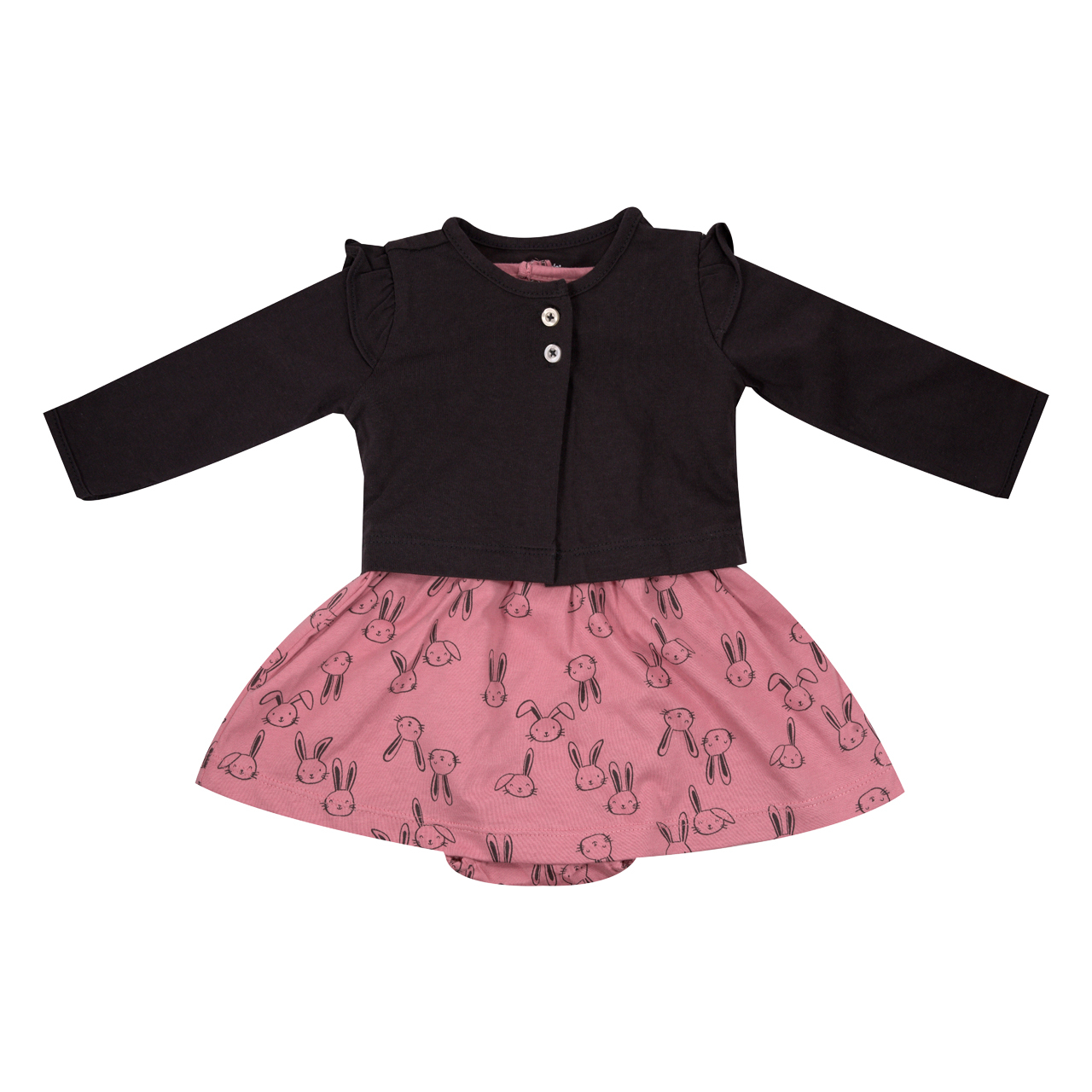 ست کت و پیراهن نوزادی دخترانه کارترز مدل 6888