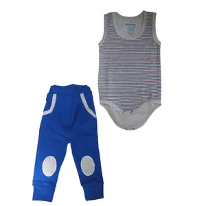 ست بادی و شلوار نوزاد کد T69