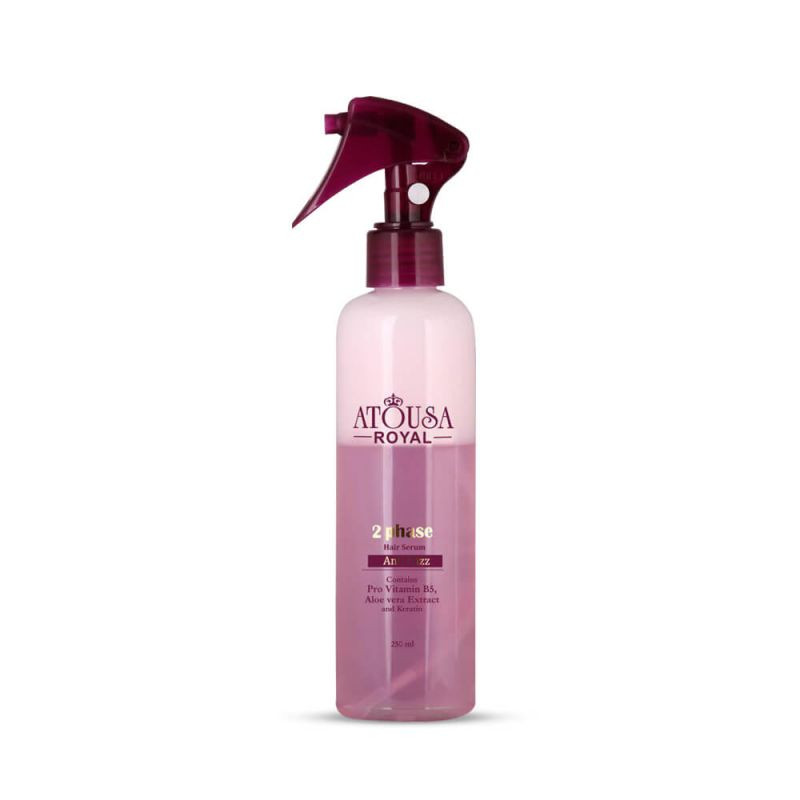سرم مو آتوسا رویال مدل Anti frizz وزن 250 میلی لیتر