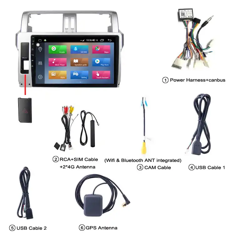 پخش کننده خودرو ووکس مدل PRDC500Pro