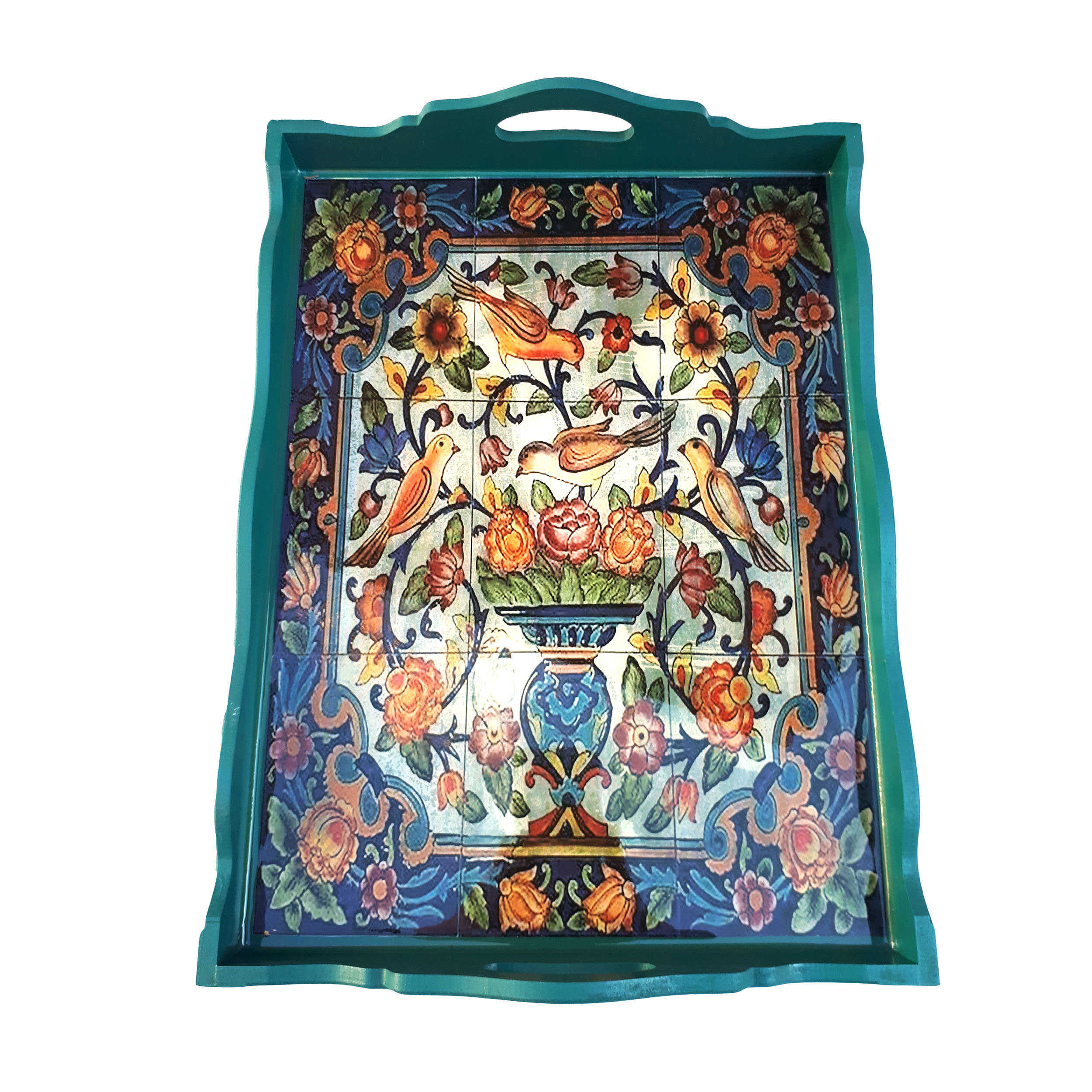 سینی طرح کاشی مدل n3040