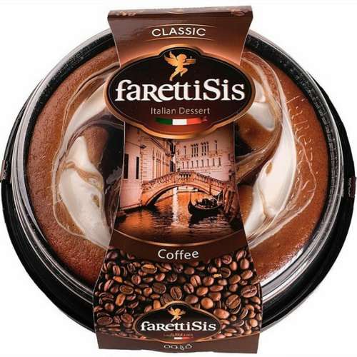 دسرکیک ایتالیایی فارتتی سیس با طعم قهوه - 400 گرم