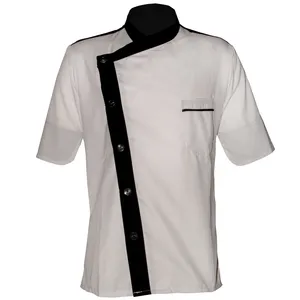 روپوش آشپزی مدل شف کد L0102 رنگ سفید